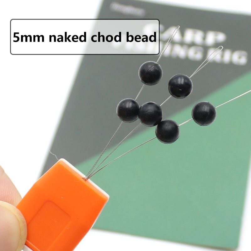 3 Packs Carp Fishing Hook Chod Rigs Accessories Heli Chod Beads Fishing Rigs Connector Stop Beads Terminal Tackle Equipment