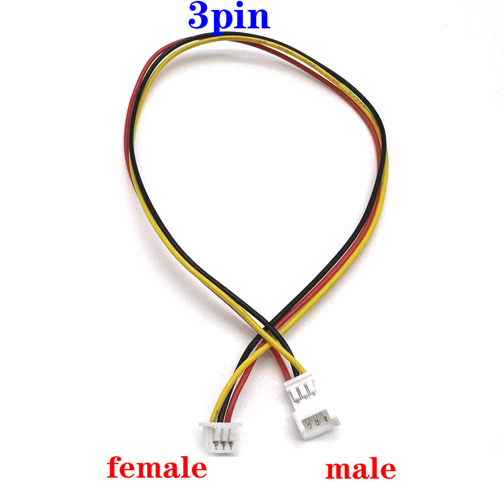 1-5PCS JST1.25 2Pin wire connector plug socket JST PH1.25mm 2P male female socket battery charging cable terminal: Lavender / 2P