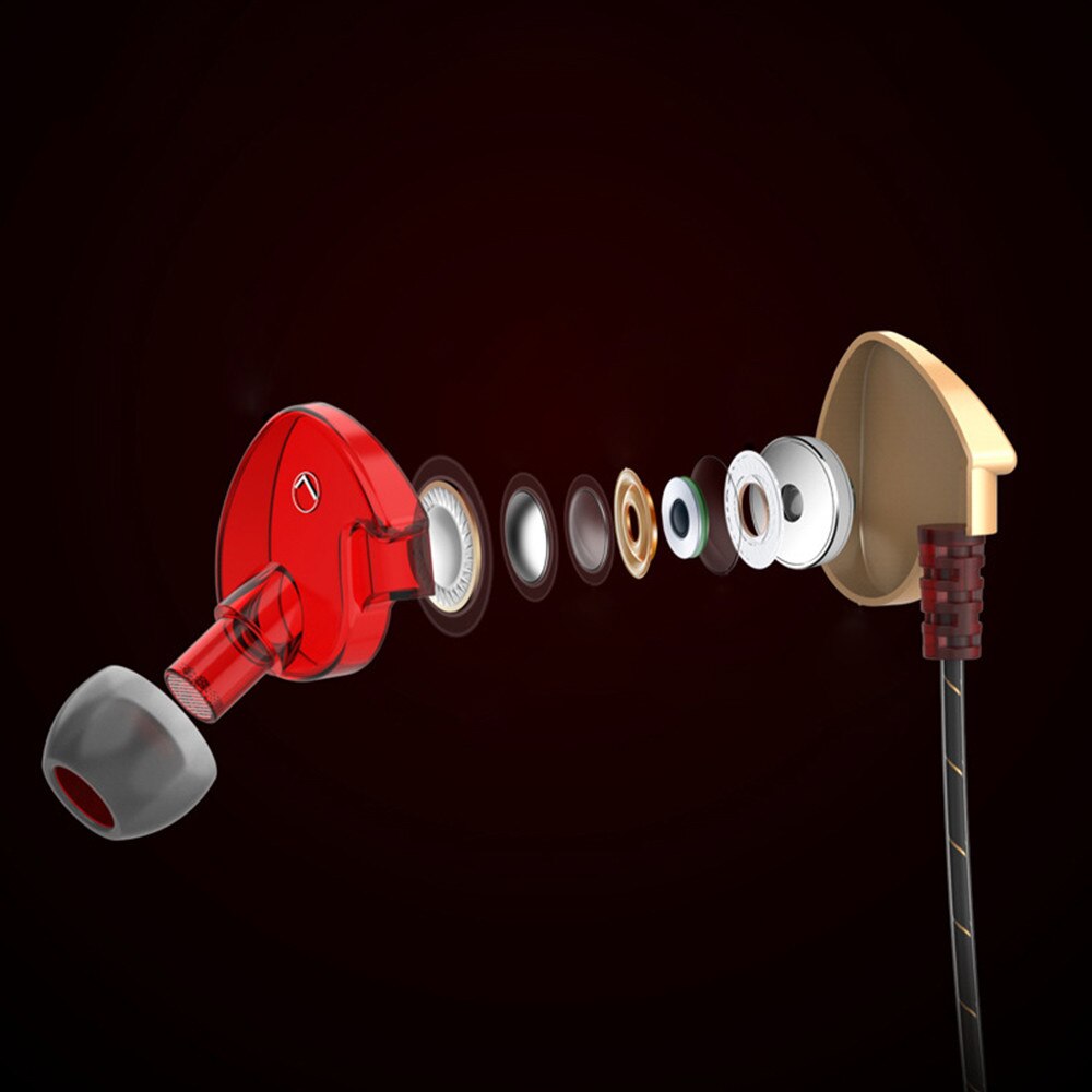 Beautyss 3,5mm In-ohr Kopfhörer Freisprecheinrichtung Sport HIFI QKZ CK7 Kopfhörer 3D stereo bass Rennen Sport Headset für handy
