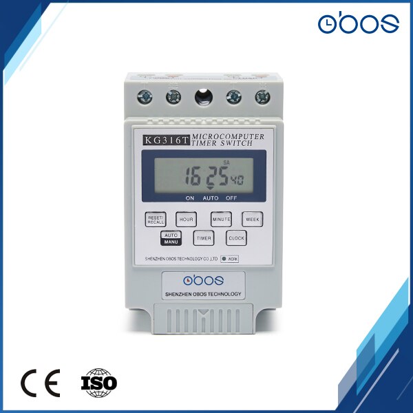 OBOS Brand digital 12V time switch timer 12V with 10times on /off per pay /weekly timing set range 1min-168H