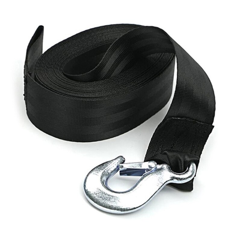 Marine Transportation Supplies Durable Trailer Boat Winch Strap 4/6Meters Length Cargo Straps for Flatbed