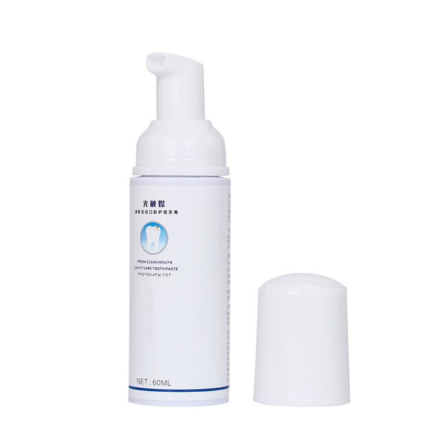 Cepillo de Dientes eléctrico sónico automático inteligente de 360 grados U tipo 4 modos cepillo de dientes carga USB blanqueador de dientes luz azul: 60ml toothpaste