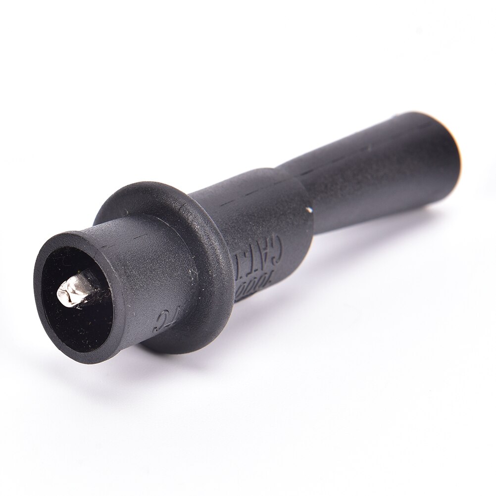 2Pcs Alligator Crocodile Test Clip Clamp For Fluke Multimeter Tester Probe