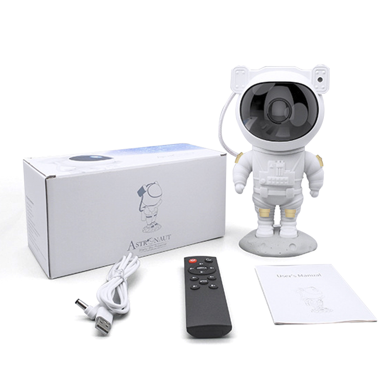 Usb Astronaut Sterrenhemel Nachtlampje Galaxy Projector Nebula Lamp Voor Kinderen Thuis Slaapkamer Tafel Decoratie Astronaut Armatuur: Default Title