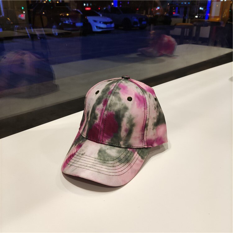 Tie Dye Graffiti Baseball Caps For Men Women&#39;s Kpop Multicolor Irregular Print Snapback Cap Outdoor Streetwear Sun Hat: 13