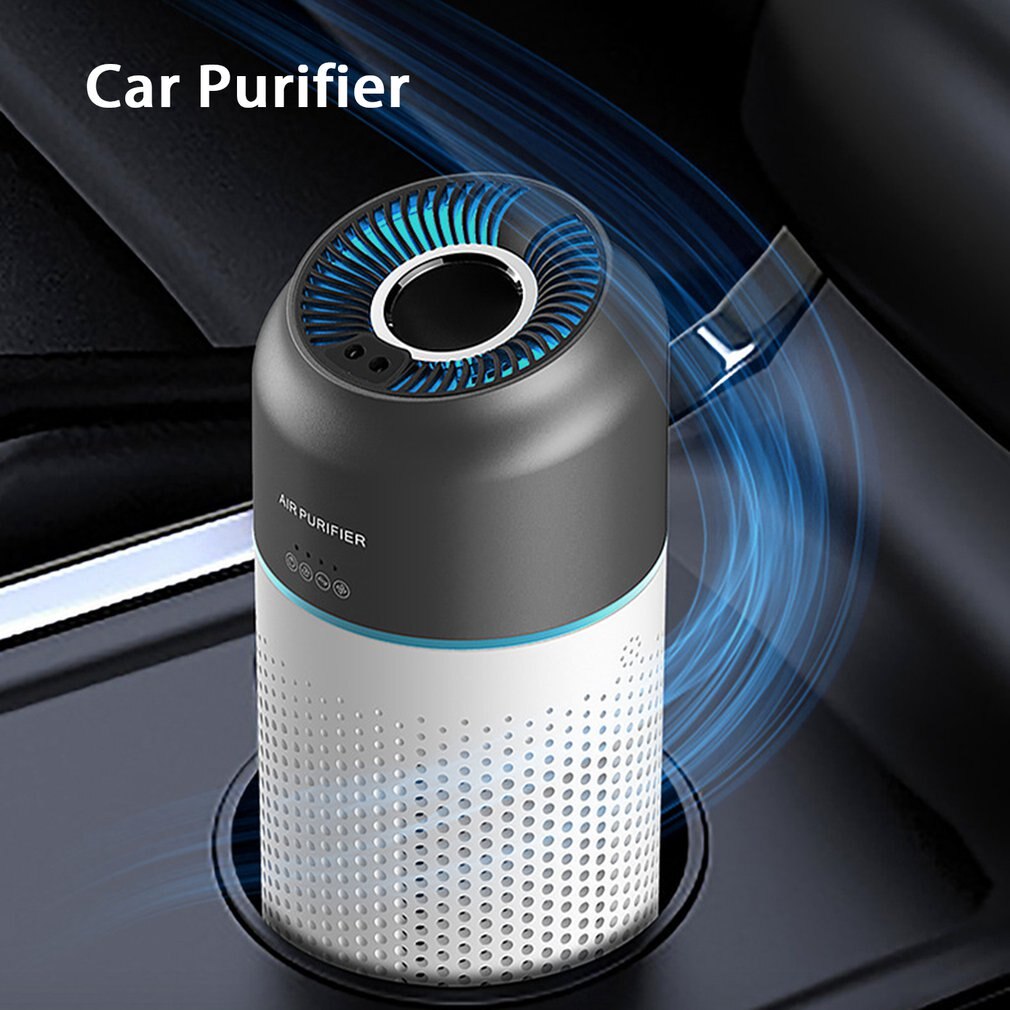 Portable Car Air Purifier Gestures Sensor Switch Eliminates Smoke Odor Cleaner Purification Machine For Home Car