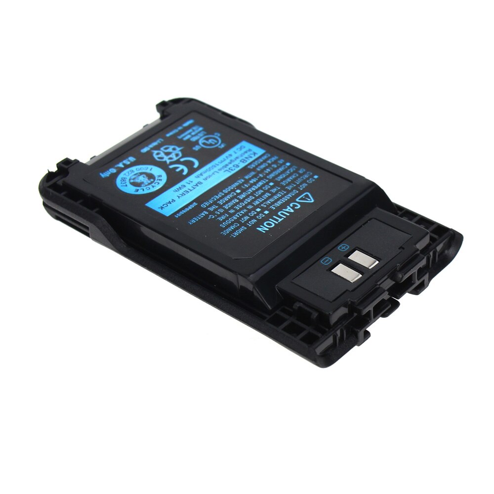 2X Batteria di Ricambio per Kenwood KNB-63L KNB-65L TK-2000K TK3000K2 1600mAh