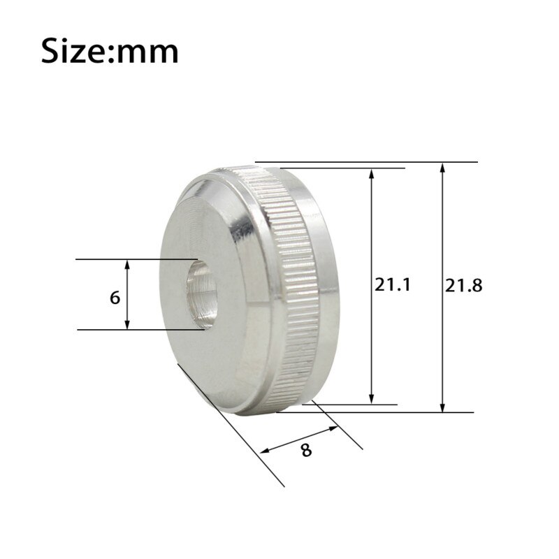 6 pièces trompette bouchon inférieur trompette clé bouton Piston bouchon de Valve vis cuivre accessoires partie