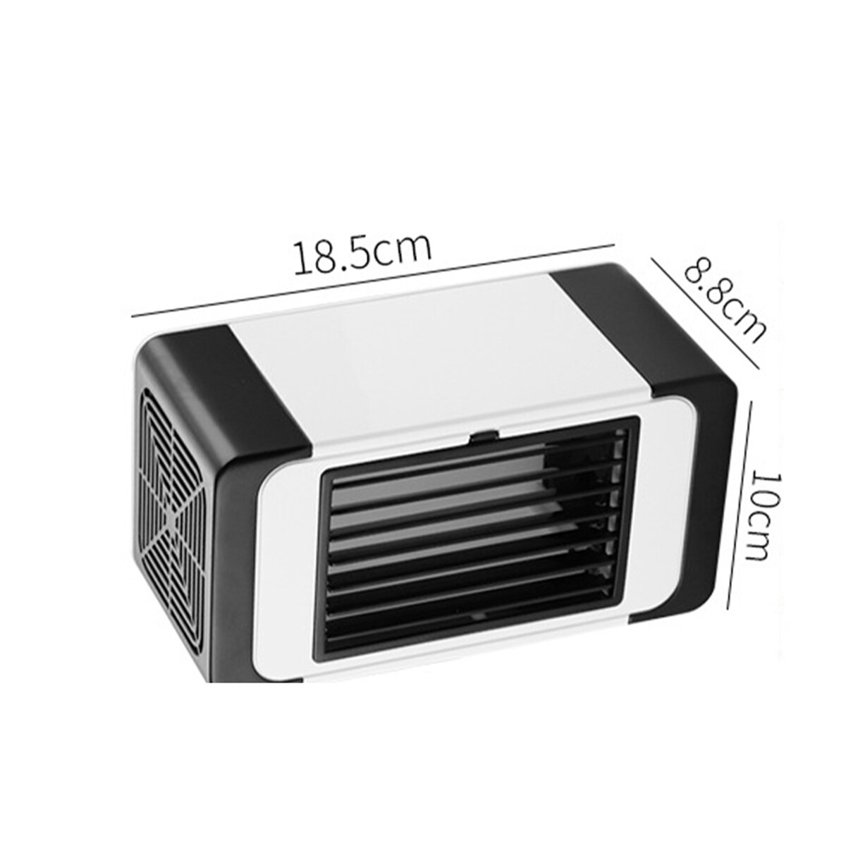 Mini Draagbare Airconditioner Ventilator Luchtbevochtiger Met Licht Air Cooler Usb Koelventilator Airconditioning Voor Home Office 5V