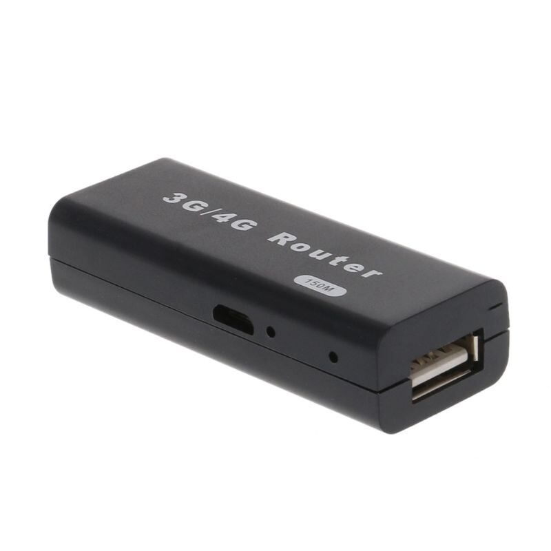 Mini enrutador inalámbrico portátil, 3G/4G, WiFi, Wlan, punto de acceso AP, cliente, Mbps, USB, novedad de 150