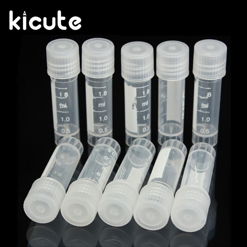 Kicute 10 Stks Pak 1 8 Ml Plastic Centrifuge Reage Grandado