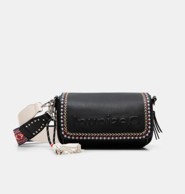 Spanish women&#39;s bag European and American embroidered Backpack: MULTI