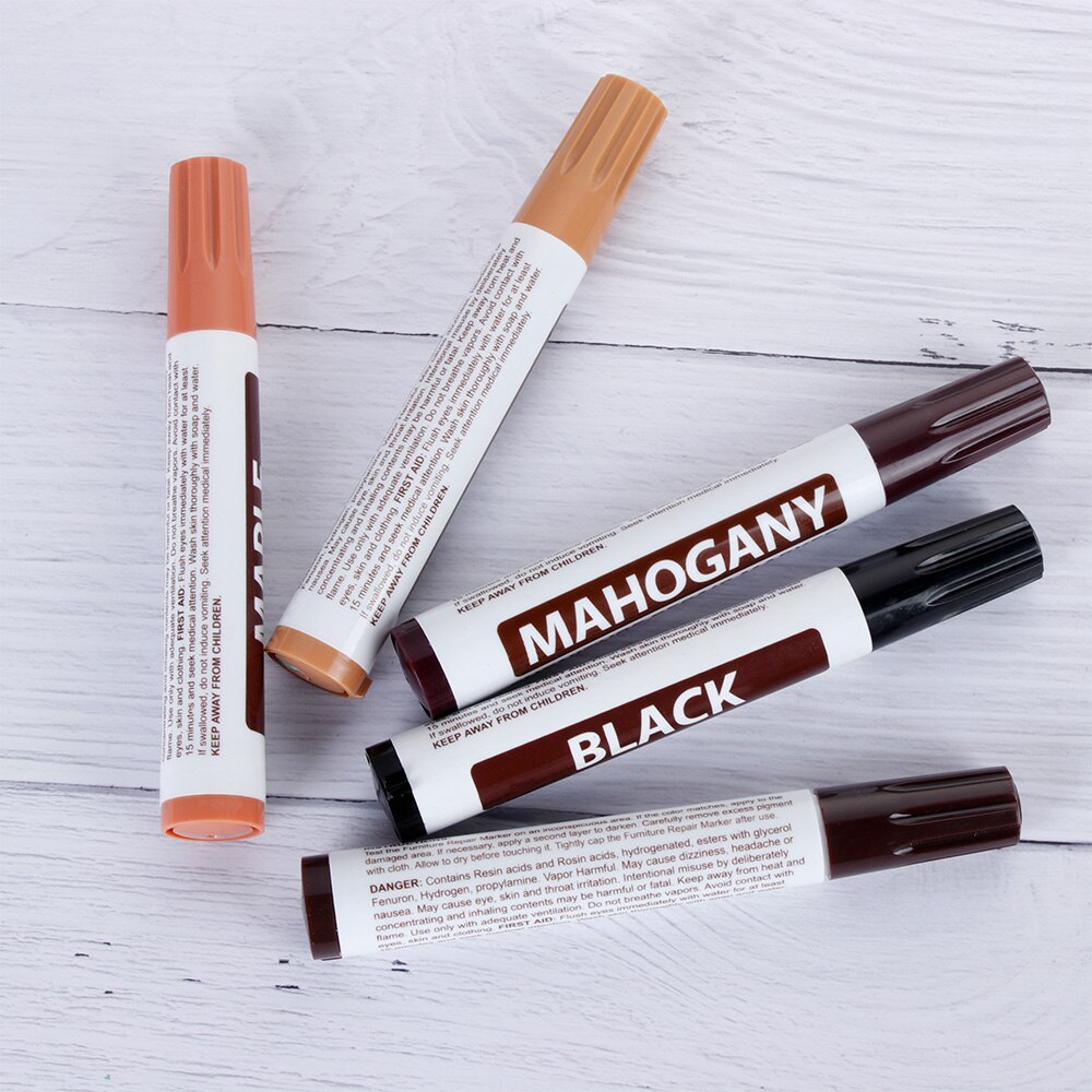 1PC Furniture Repair Pen Scratch Filler Paint Pratical Restores Fix Marker Scuffs Refinishing Tools Home &amp; Living Accessories