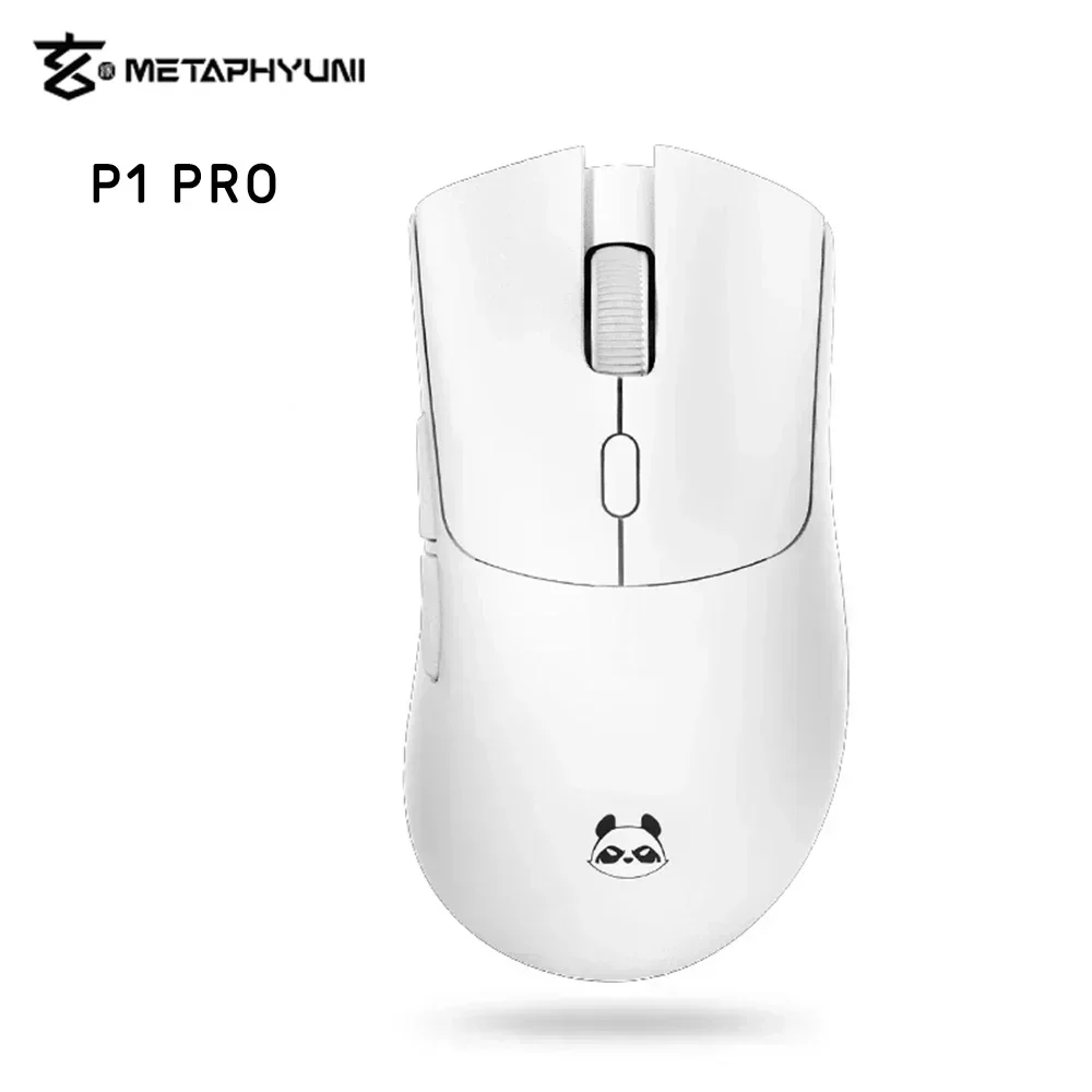 Metapanda P1 PRO MAX Wireless Gaming Mouse PAW3395 Sensor 26000 DPI 2.4G Wireless Bluetooth Wired 3-Mode Mouse E-sports: green