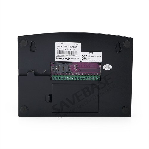 HOMSECUR DIY GSM Alarm System for Home Security(Alarm Panel YA05,PIR Sensor,Door Sensor,Flash Strobe Siren etc.Optional)