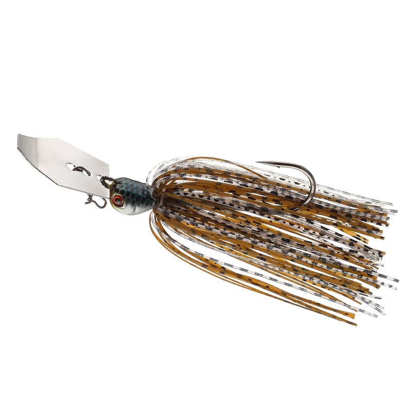 Fishgirl Wobbler JACKY HAMMAR Chatter bait Elite Lures 3/8oz 1/2oz Bladed Skirted Swim Jigs Bass Baits Fishing Lure: 10g / K