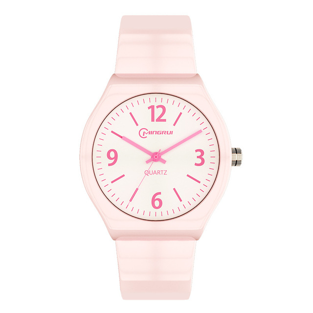 Kinderen kijken waterdicht quartz horloges kinderen jongen klok voor meisje jongen mode zoete schattige digitale horloges UTHAI CE07: Licht Geel