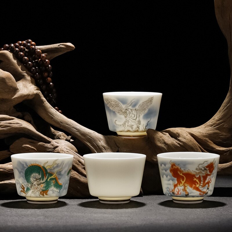 Reizen Kung Fu Thee Pot Cup Set 8-delige Set Semi-automatische Theesets Chinese Keramische Theeset Met Paarse Klei Theekop De Kung Fu-theepotset (Color : 12