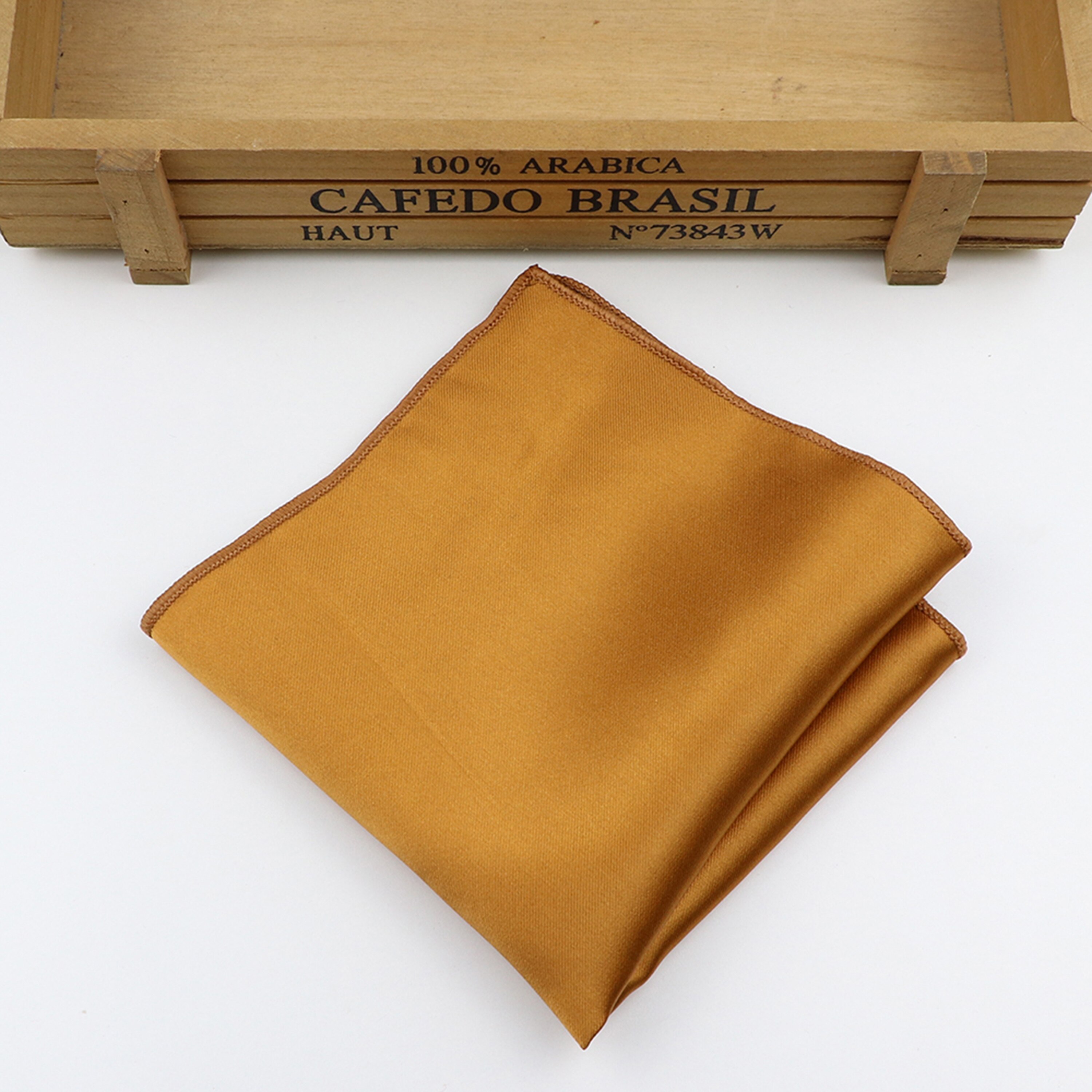 Mouchoir de poche carré en Polyester de couleur unie pour hommes, accessoire de mariage, classique, vert, bleu marine, à la , 23x23CM
