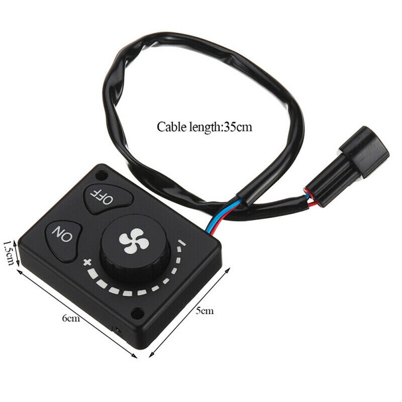 Controlador remoto de calentador de estacionamiento, perilla de interruptor para coche, camión, aire, 12V/24V
