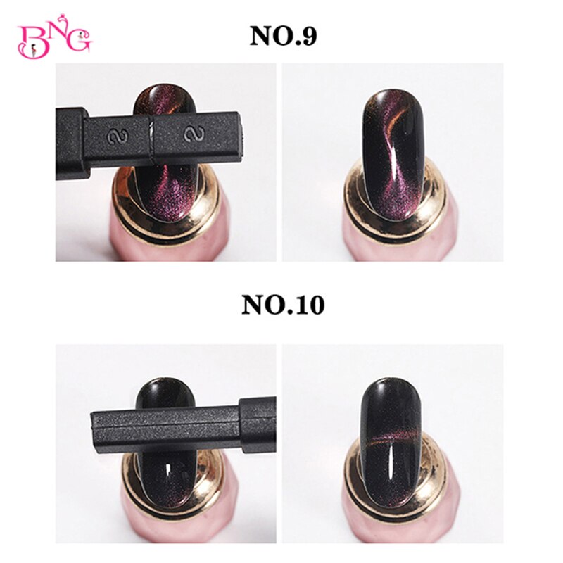 BNG Strong Magnetic Nail Stick 3D Cat Eye Effect Magnet for UV Painting Gel Nail Polish UV Lamp for Gel Varnish Nail Art Tools