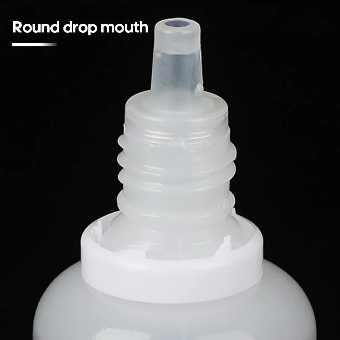 10 Uds. De botellas rellenables con cuentagotas de líquido para ojos de 3ML/5ML/10ML/15ML/20ML/30ML/50ML, contenedores de pintura exprimibles de plástico vacíos DIY