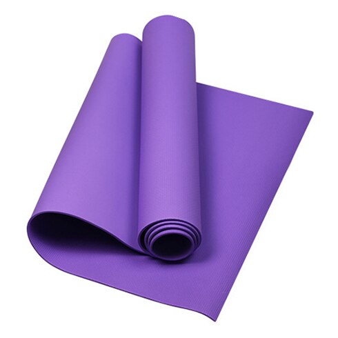 173*60*0.5cm yogamatte yogamatter tykke treningsmatter akupressurmatte og gymnastikkmatter akupressur treningspose: Lilla