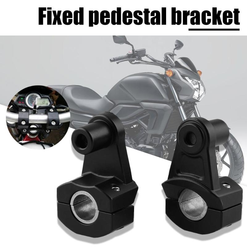 Universal Motorcycle Handlebar Risers Wear-resistant CNC Aluminum Pivoting Motorbike Handle Bar Risers for 22mm 28mm Bar Clamps