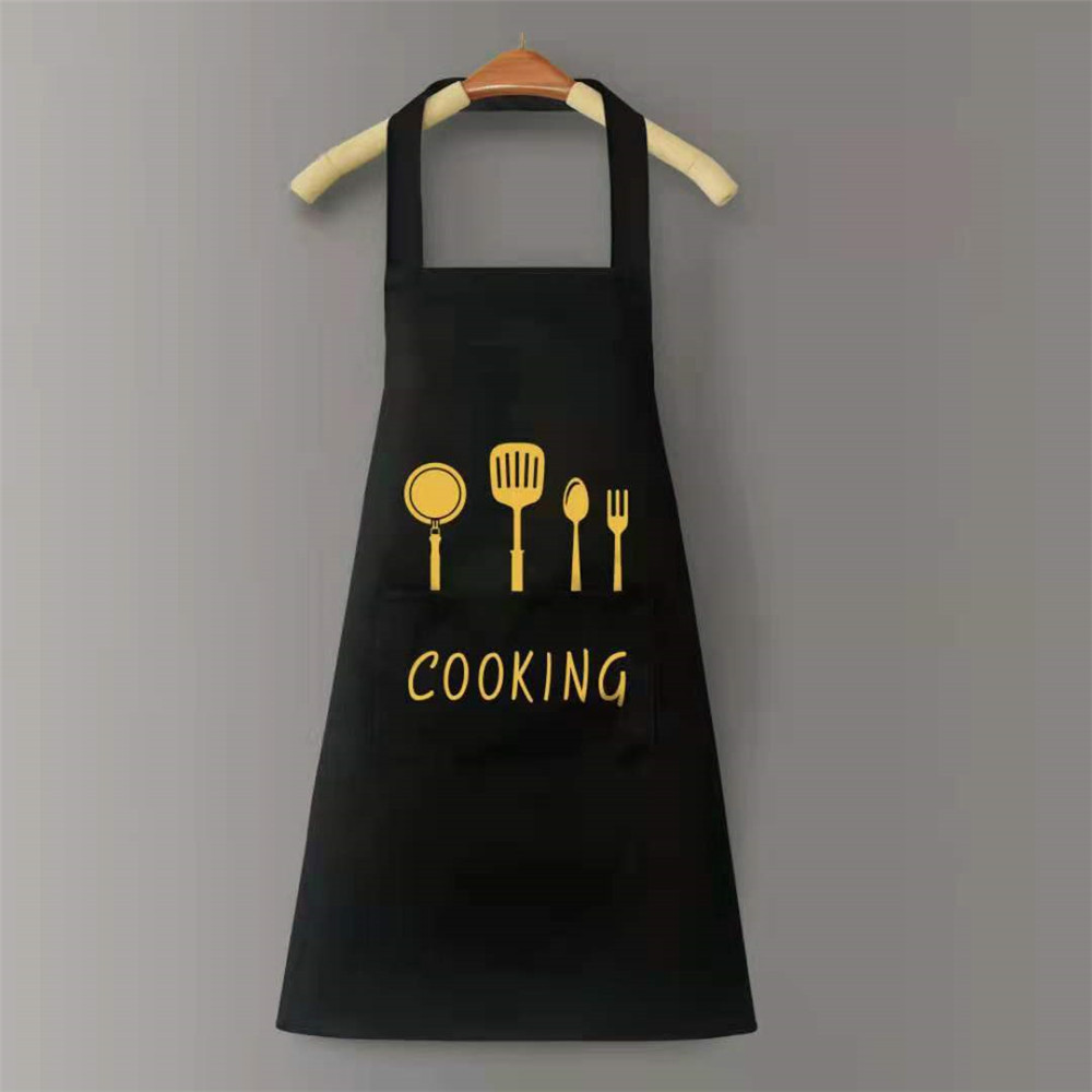 Kitchen Household Cooking Apron Men Women Oil-Proof Waterproof Adult Waist Coffee Overalls Apron Kitchen Accessories