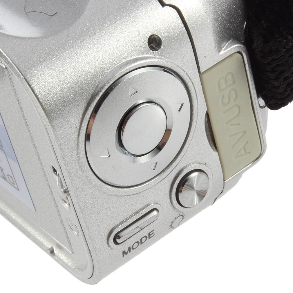 Silver Digital Video Camera DVK507 Exquisitely Durable Gorgeous Digital Video Camera