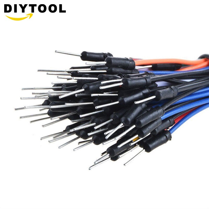 65pcs Jump Wire Cable Male to Male Jumper Wire for Arduino Breadboard