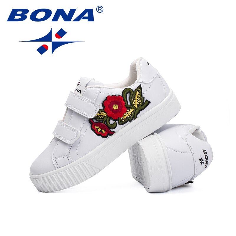 BONA-baskets synthétiques à crochet et boucle | Chaussures de Style classique pour enfants, plaques pour filles, mocassins d'extérieur pour garçons, ,