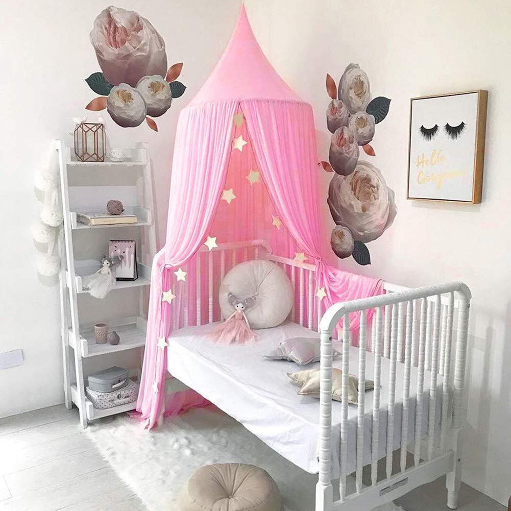 240cm Kids Children Bedroom Bed Dream Curtain Tent Canopy Hanging Summer Mosquito Net Decor