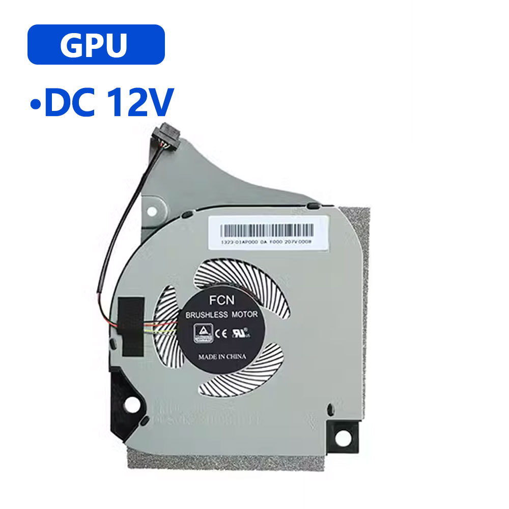 12 V/5 V NEUE OEM Für Dell G5 5590 G7 7590 G7 7790 P82F Laptop CPU GPU Lüfter kühlkörper Lüfter Kühler 006KT2 DC04TH: Blau