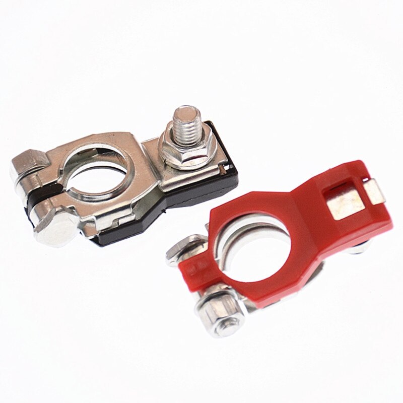 2 Pcs Positive & Negative Electrode Quick Release Terminals Clamps Battery Lift Off Connector Clamps Battery Terminal Connector