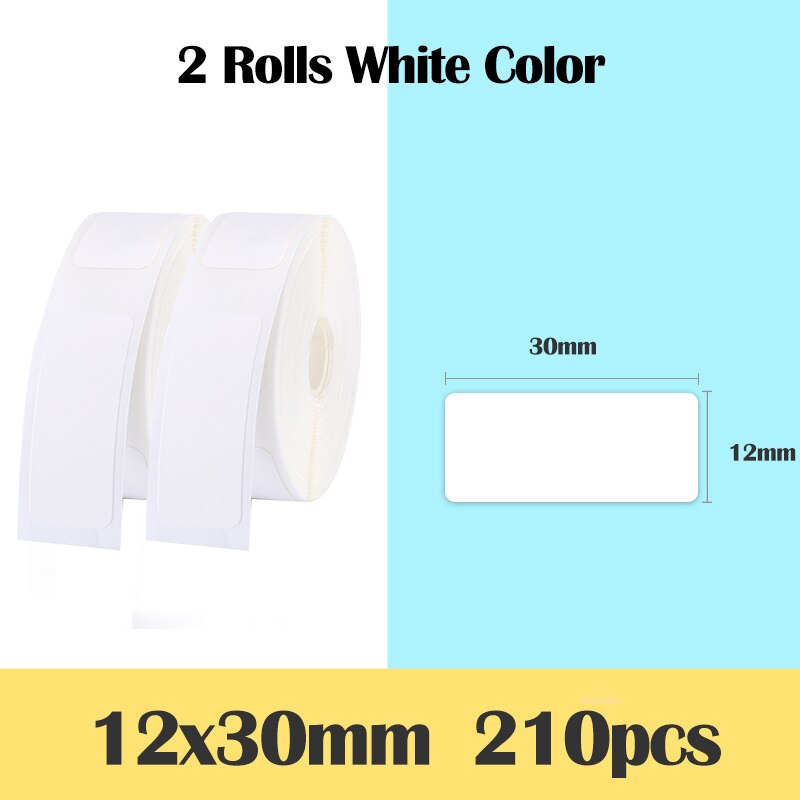 Niimbot D11 Afdrukken Label Artikelen Waterdicht Anti-Olie Scheurbestendig Prijs Label Pure Kleur Krasbestendig Label papier: C3