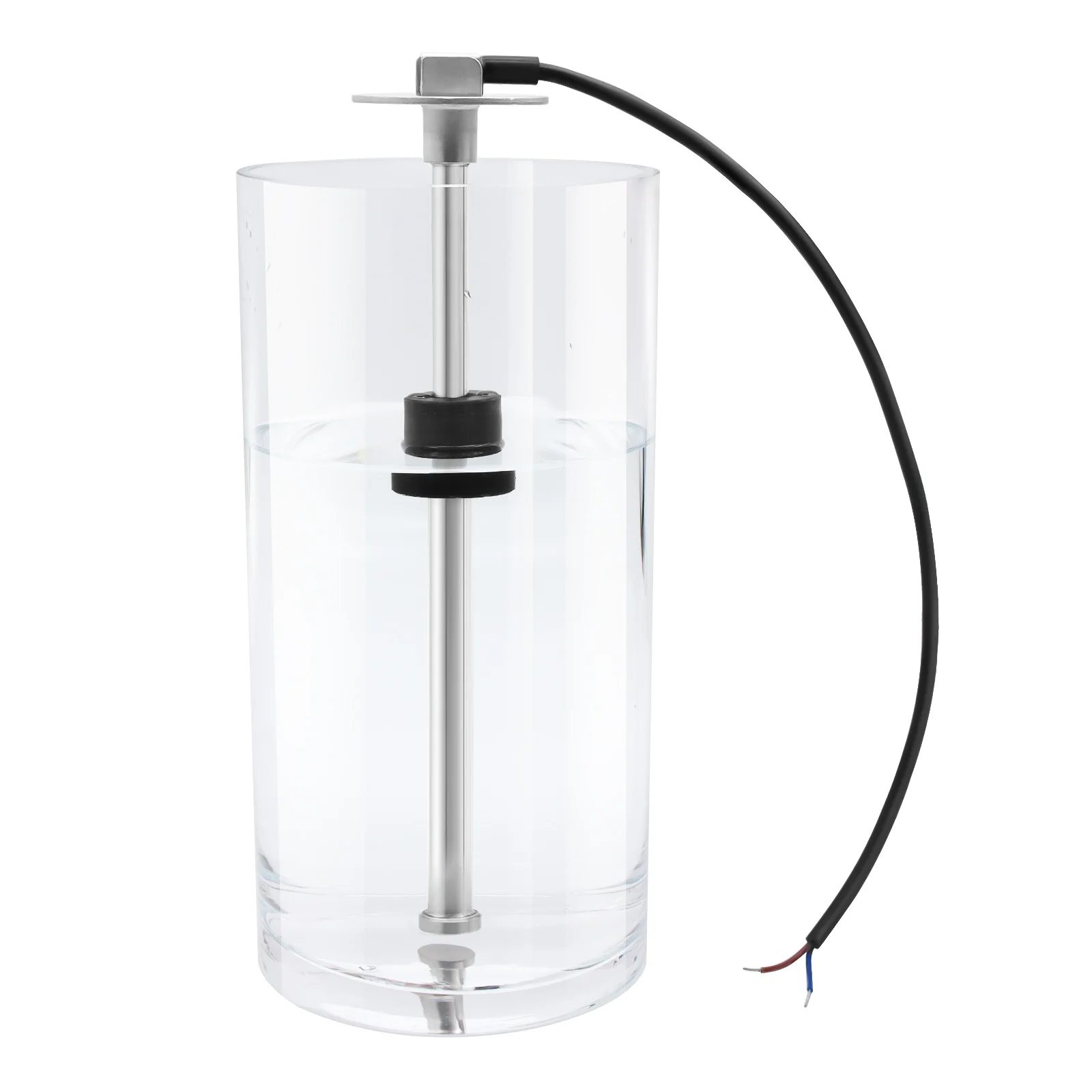 Custom 0-190 ohm Fuel Float Sensor + Fuel Level Gauge 7 Color Light Auto Marine RV Boat Car 2" 52mm Fuel Tank Level Gauge 12V24V