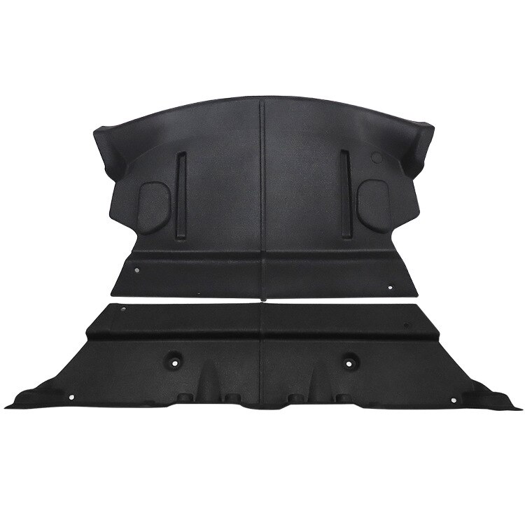 2X Car Rear Trunk Soundproof Cotton Mat For Tesla Model 3 Soundproof Deadening Protective Cover Sticker for Model3 Accessories: Default Title