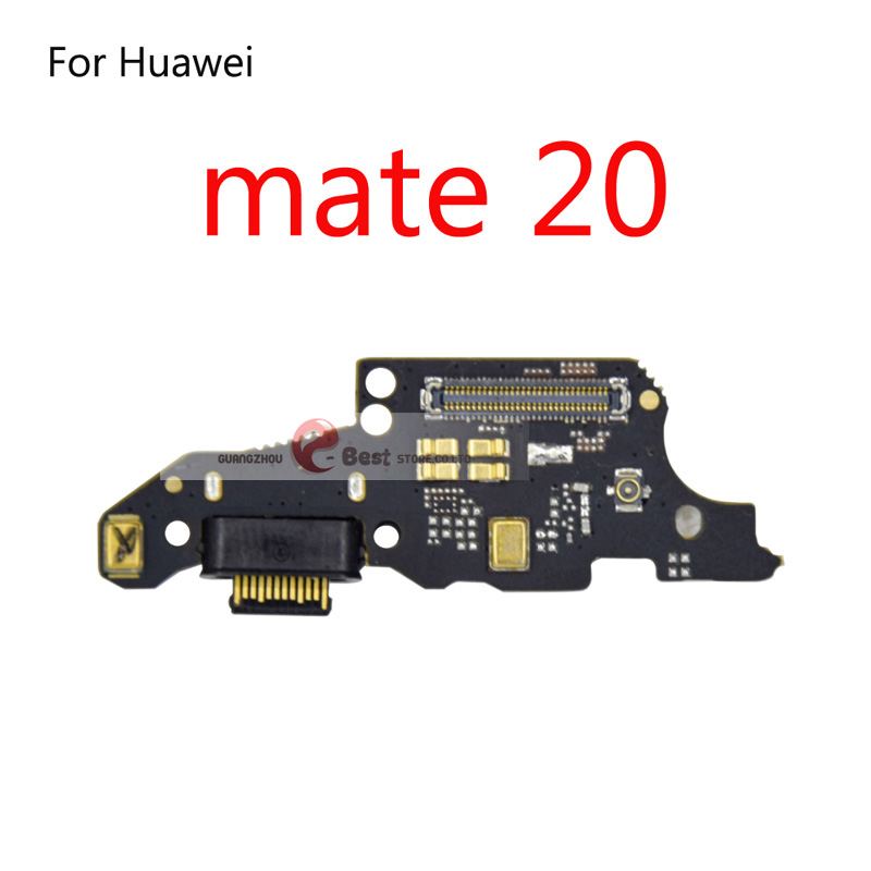 Charging Port Connector Board Parts Flex Cable With Microphone Mic For HuaWei Mate 7 8 9 10 Pro 20 lite: For Mate  20