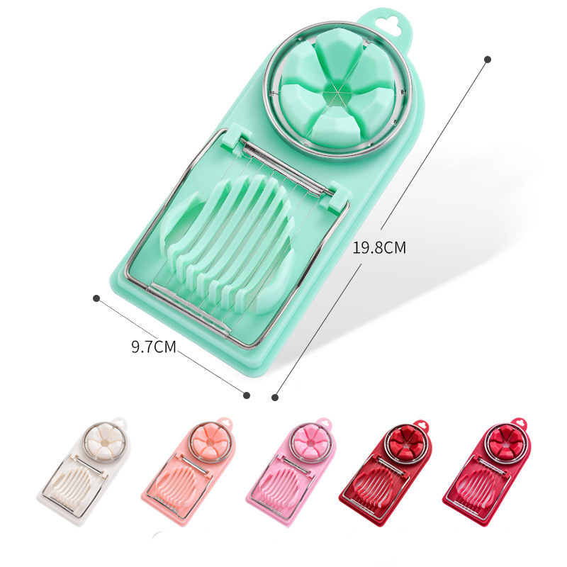 Multifunction Egg Slicers Stainless Steel Wire Egg Slicer Egg Splitter Cut Egg Device Kitchen Egg Tools Petal Shape Egg