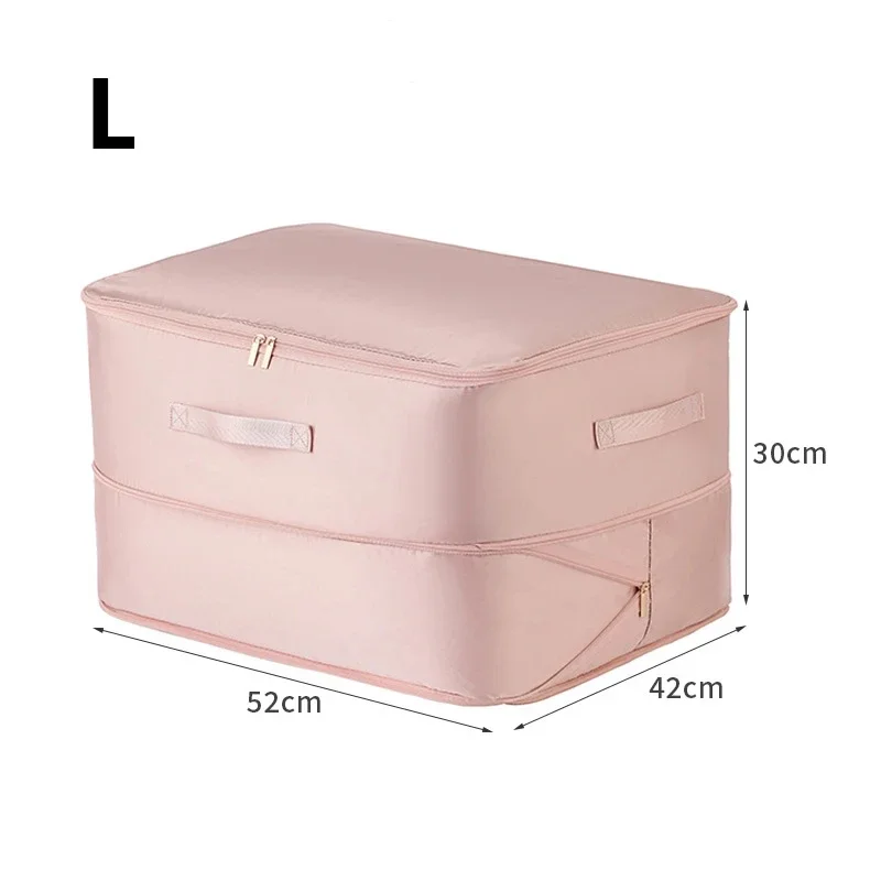 Sac de rangement à Compression anti-poussière, sac de rangement de grande capacité, résistant à l'humidité pour vêtements, couette, sac mobile, organisateur d'auto-Compression: green