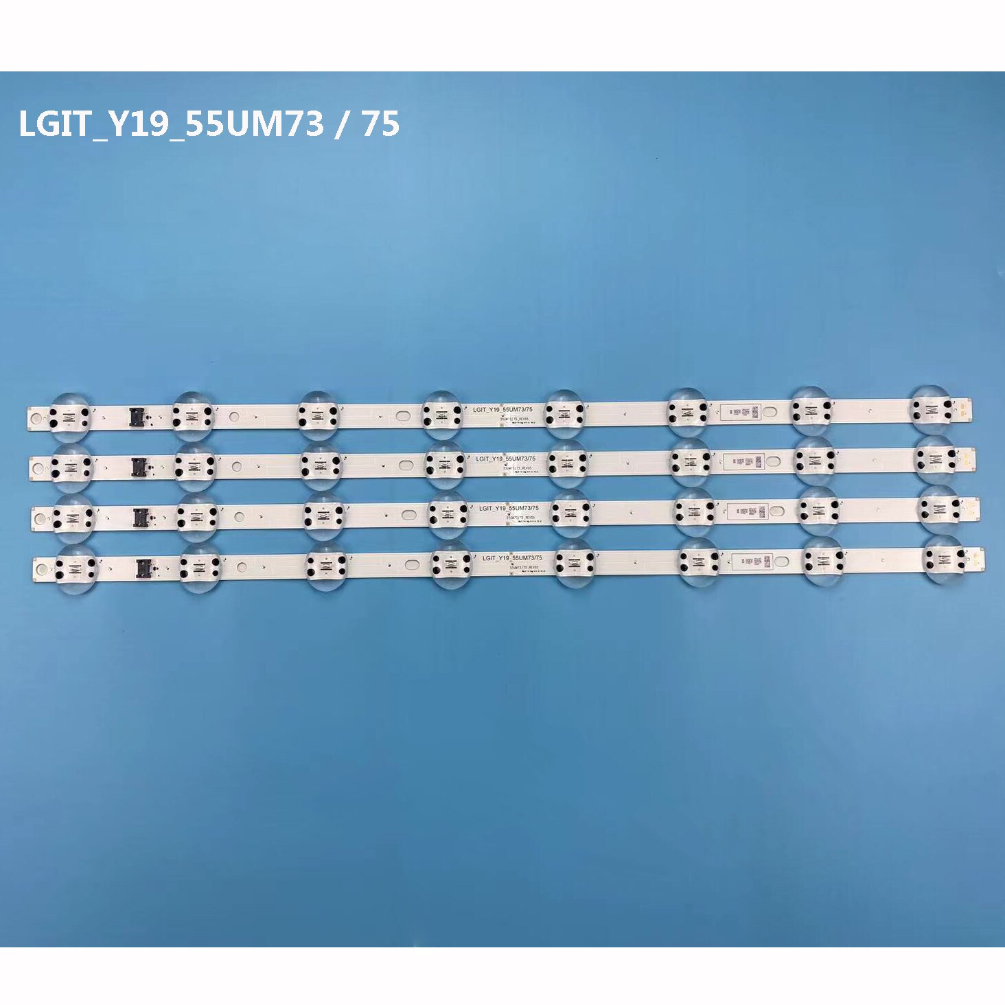 Bande LED pour LG/75 pouces et 75 pouces, compatible modèles 55UM7660, 55UM7450, 55UM7400, 55UM7300, 55UM7650, 55UM7470, 55UM7520