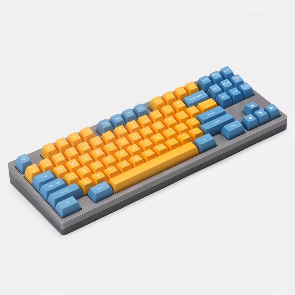 MAXKEY SA KA Keycaps set Doubleshot ABS 125 keys for cherry mx mechanical keyboard