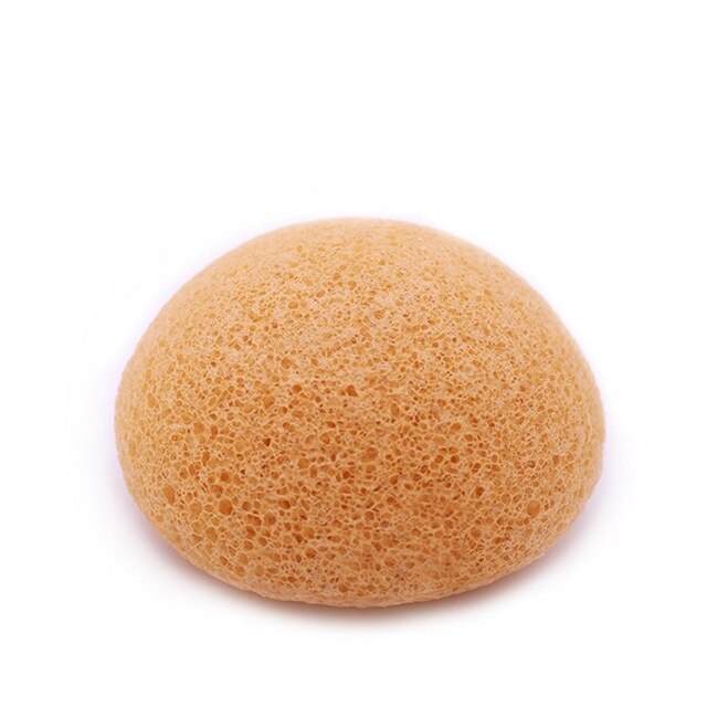 100%  helt naturliga konjac kosmetiska puff ansiktssvamp ansiktsrengöring tvätt ansiktsvård ansiktspuder sminkverktyg: 01
