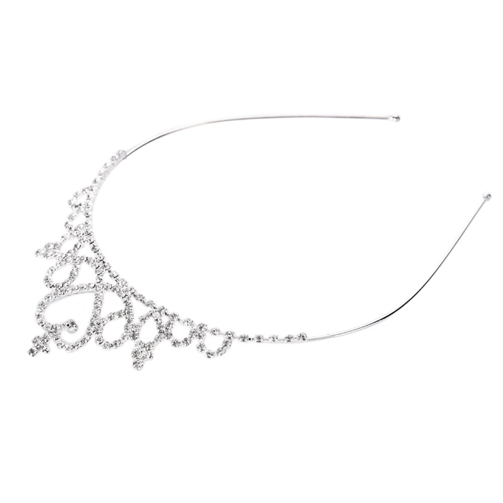 Baby Hairband Kristall Tiara Haarreif Kind Mädchen Braut Strass Prinzessin Krone Party Accessiories Prinzessin Prom Krone Headwear