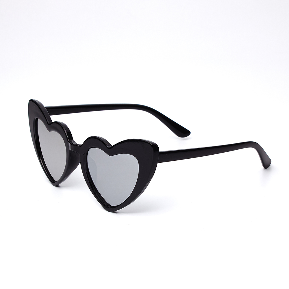 Gafas de sol con forma de corazón para niños y niñas, lentes de sol infantiles con forma de corazón, a la , con uv400,: KL2331 C2