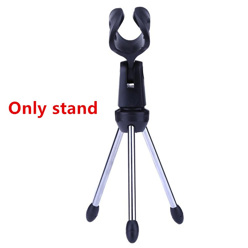 WS858 mikrofon Handheld Bluetooth Wireless Karaoke Microphone Phone Player MIC Speaker Record Music KTV Microfone for iPhone PC: Only stand