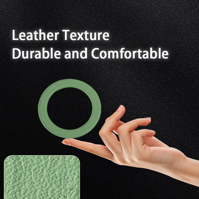 Liquid Silicon Magnetic Ring For Magsafe Universal Metal Sticker Support Wireless Charger Iron Plate Sheet for Magnet Car Holder