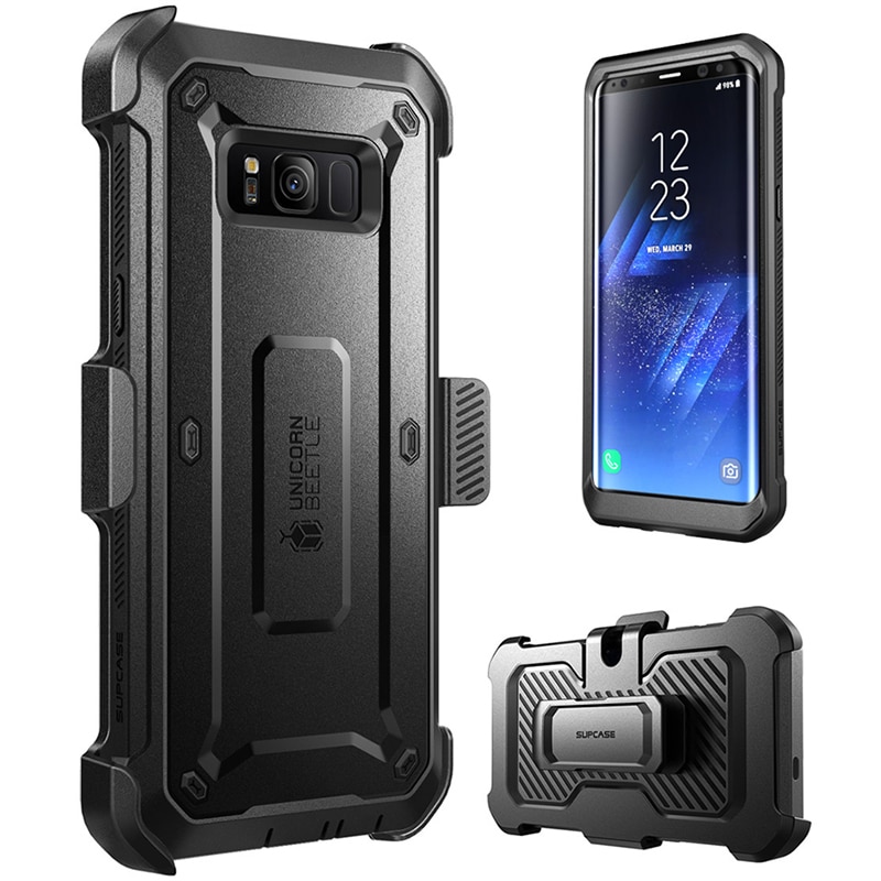 Voor Samsung Galaxy S8 Case 5.8 Inch Supcase Ub Pro Full-Body Robuuste Holster Cover Met Ingebouwde screen Protector Voor Galaxy S8