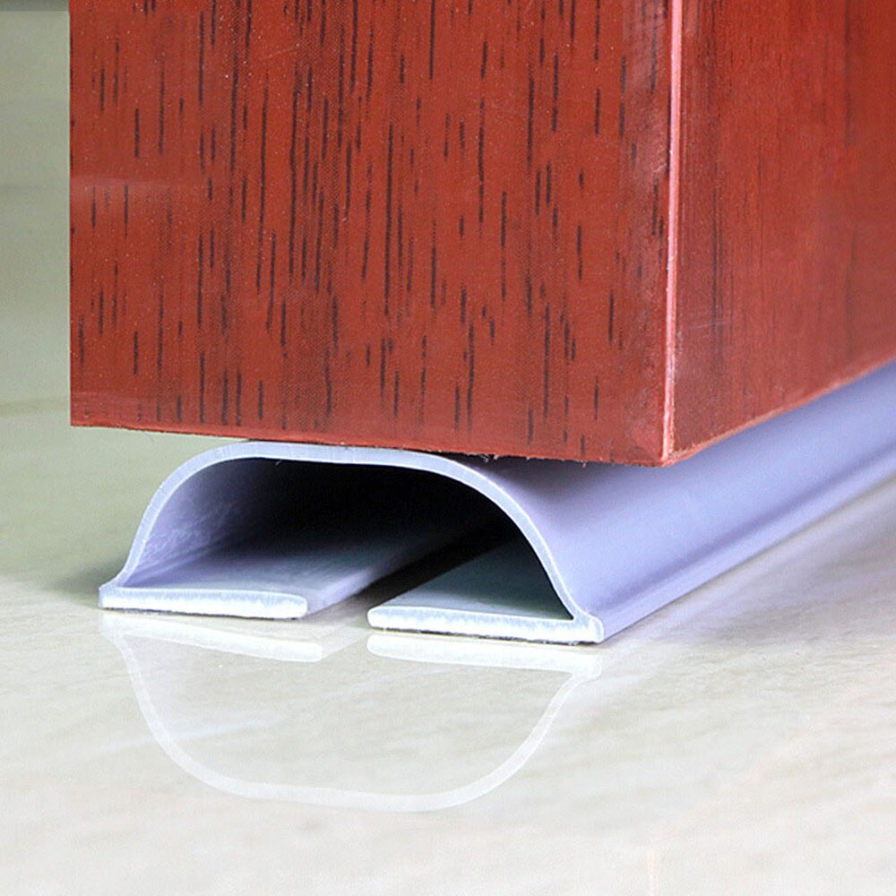 Forseglingsstrimmel under dørbunden lydisoleret støjreduktion trækstop støvtæt bundforseglingsstrimmelafstand